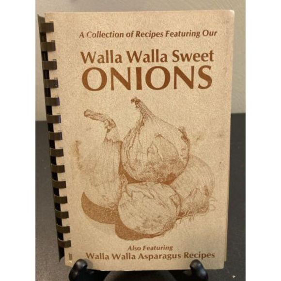 Other - Gloria Walla Walla‎ Sweet Onion Recipe Cookbook Gardeners Association Asparagus